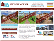 Tablet Screenshot of andrew-morris.co.uk